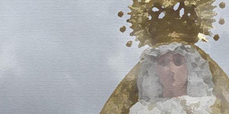 La Virgen de la Estrella recorre las calles del Ensanche de Vallecas el Viernes de Dolores