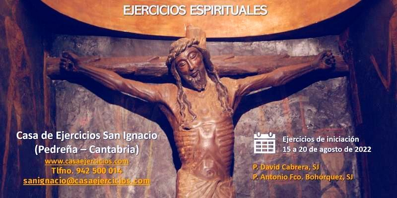 Los padres David Cabrera y Antonio Francisco Boh&oacute;rquez dirigen una tanda de ejercicios de iniciaci&oacute;n en Pedre&ntilde;a