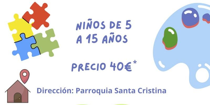 Virgen de la Paloma y San Pedro el Real realiza en Santa Cristina su campamento urbano para menores de 5 a 15 años