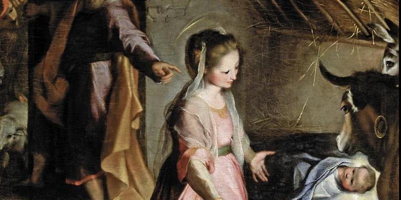 Jesús y María prepara la Navidad con un festival para niños