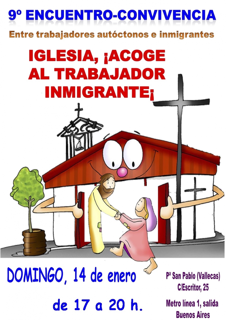 San Pablo acoge un encuentro con motivo de la Jornada Mundial del Migrante y del Refugiado