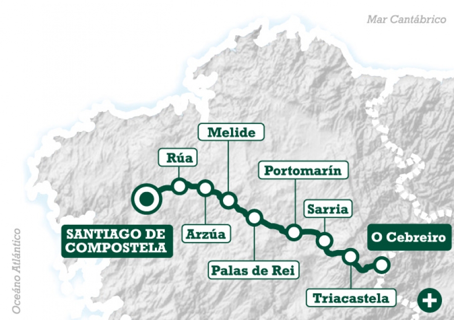 La parroquia Sant&iacute;sima Trinidad, de Collado Villalba, peregrina a Santiago de Compostela