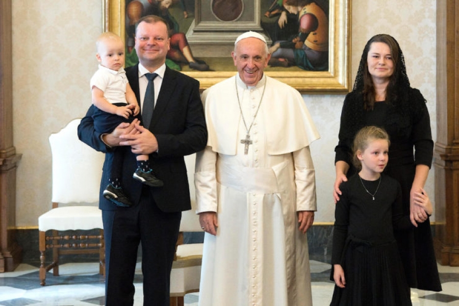 Lituania: El primer ministro Skvernelis es recibido por el Papa