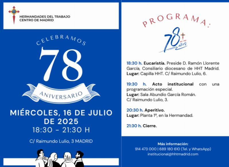 78 aniversario de la constitución de las Hermandades del Trabajo