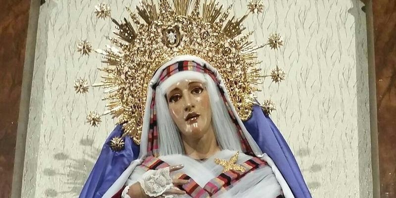 La hermandad de Jesús el Pobre celebra una Misa en honor al Dulce Nombre de María
