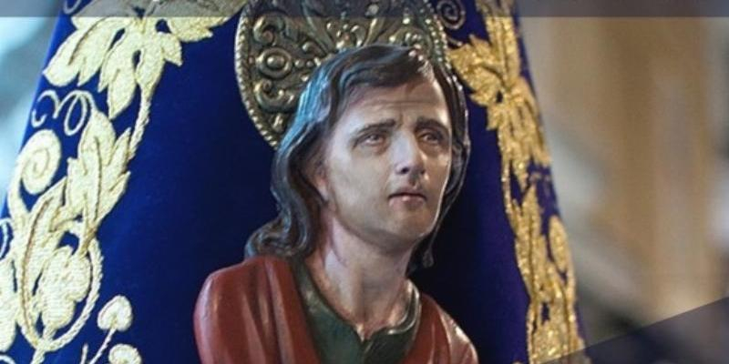 El grupo joven de los Gitanos celebra en Nuestra Se&ntilde;ora del Carmen y San Luis una Misa en honor a san Juan Evangelista