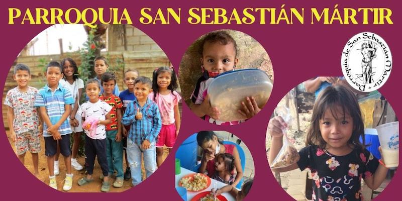 San Sebasti&aacute;n M&aacute;rtir de San Sebasti&aacute;n de los Reyes recauda ayuda para los ni&ntilde;os venezolanos