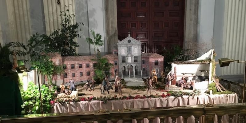 La iglesia del Real Monasterio de la Encarnaci&oacute;n expone su bel&eacute;n