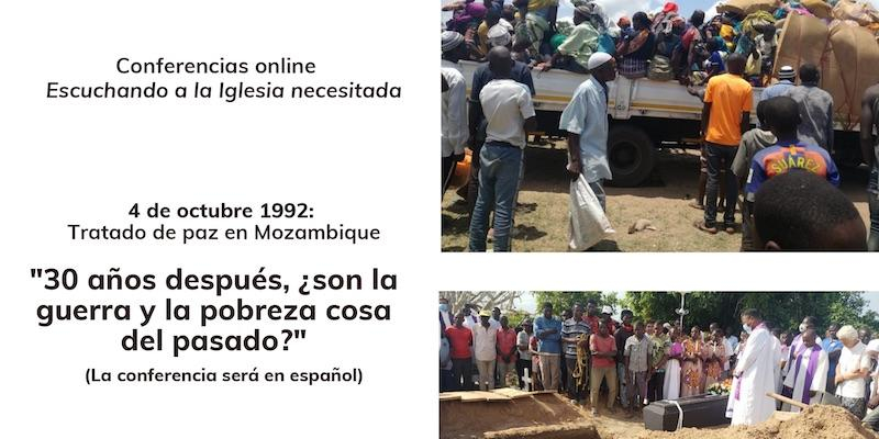 Ayuda a la Iglesia Necesitada programa una conferencia virtual titulada 'Mozambique: entre el yihadismo y la pobreza'
