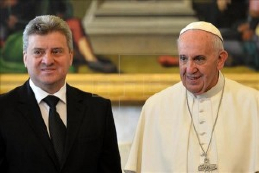 Audiencia al Presidente de la ex-Rep&uacute;blica Yugoslava de Macedonia