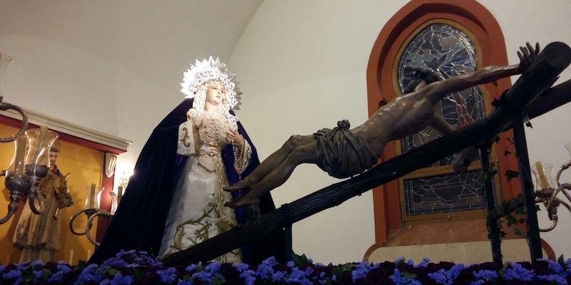 San Ramón Nonato, en Puente de Vallecas, organiza un triduo en honor al Santísimo Cristo del Perdón