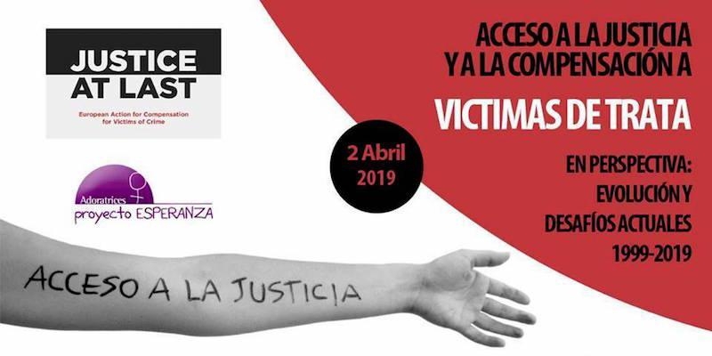 Jornada de acceso a las v&iacute;ctimas de trata a la justicia y a la compensaci&oacute;n