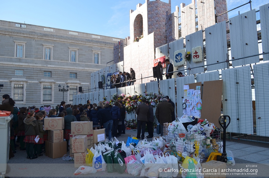 C&aacute;ritas Madrid recoger&aacute; la ofrenda solidaria con motivo de la festividad de la Almudena