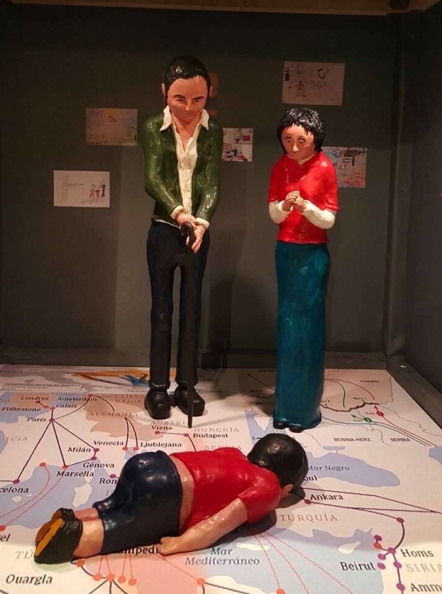 Mensajeros de la Paz abre un Bel&eacute;n Solidario con los refugiados