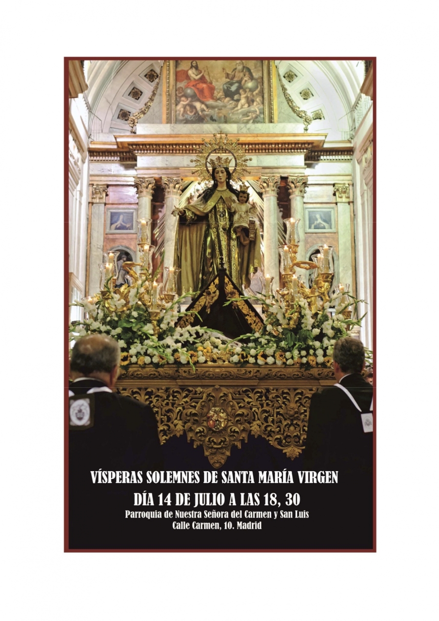 El Carmen y San Luis prepara con un triduo la fiesta de la Virgen del Carmen