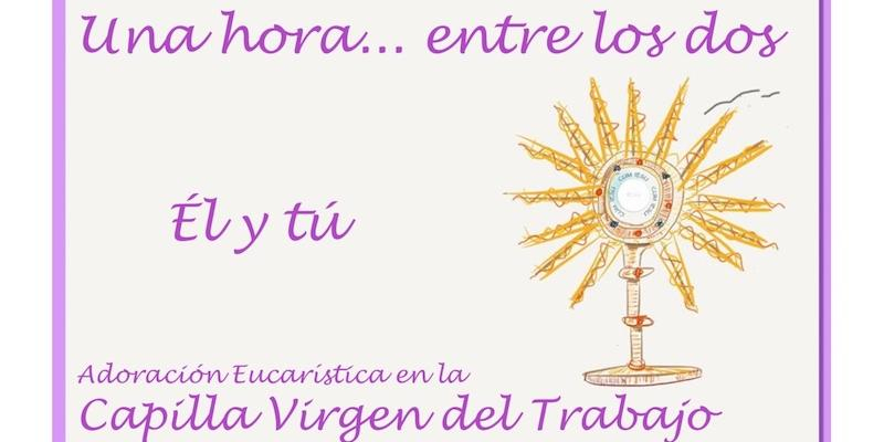 Cristo Sacerdote celebra en Virgen del Trabajo su encuentro mensual de adoración eucarística