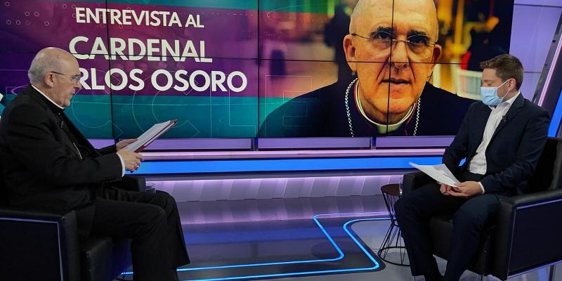 Cardenal Osoro en TRECE: «En un hogar, si falta la luz, se rompe algo»