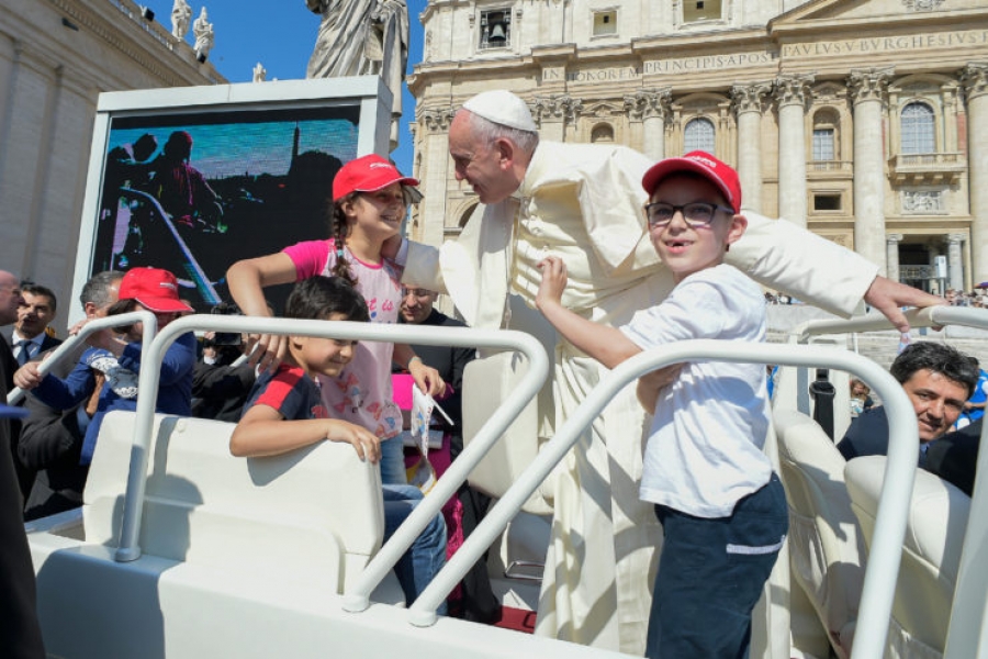 El Santo Padre: 'Jes&uacute;s se manifiesta como esposo del Pueblo de Dios'