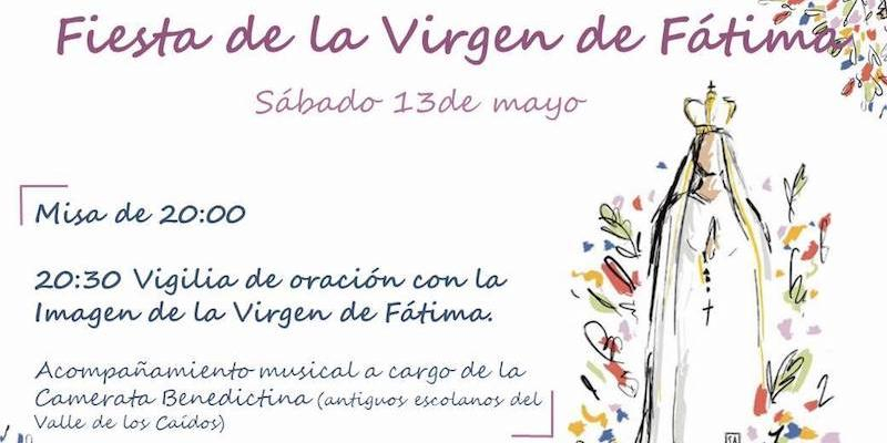 San Miguel Arc&aacute;ngel de Guadarrama celebra la fiesta de la Virgen de F&aacute;tima con Eucarist&iacute;a y vigilia de oraci&oacute;n