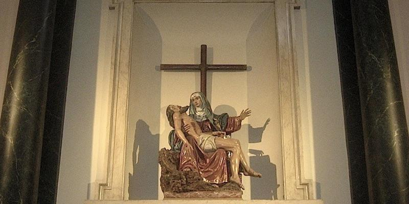 Nuestra Señora de las Angustias acoge una solemne Eucaristía en el Día Internacional de los Trabajadores