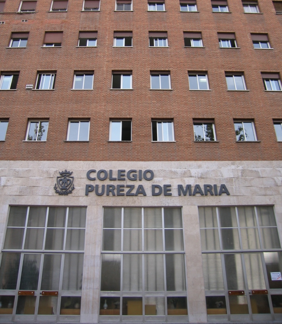 Visita al colegio Pureza de Mar&iacute;a