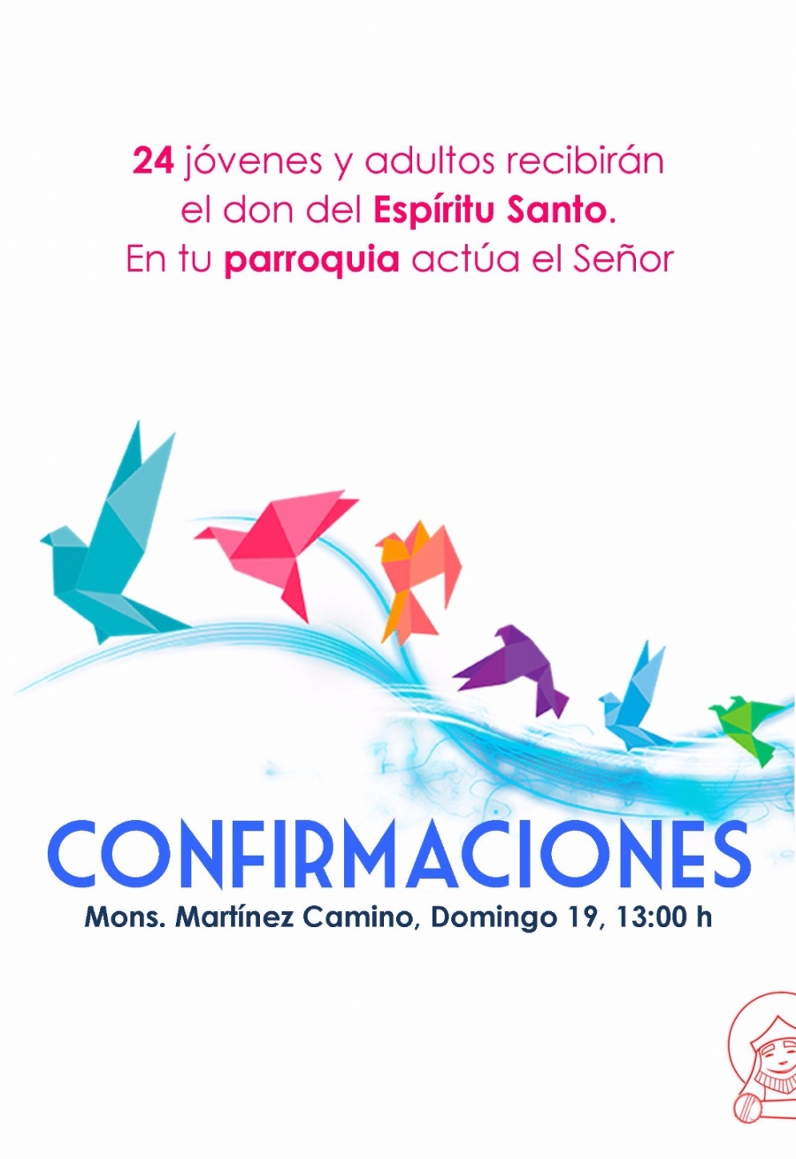 Monse&ntilde;or Mart&iacute;nez Camino imparte el sacramento de la confirmaci&oacute;n en San Leopoldo