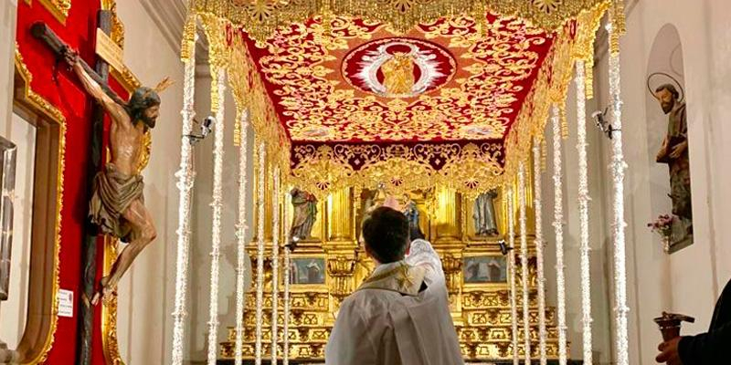 &#039;Paquili&#039;, el bordador que viene desde Sevilla para trabajar con las hermandades de Madrid