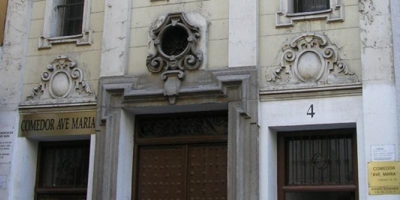 El comedor social Ave Mar&iacute;a honra a su titular con una Misa solemne