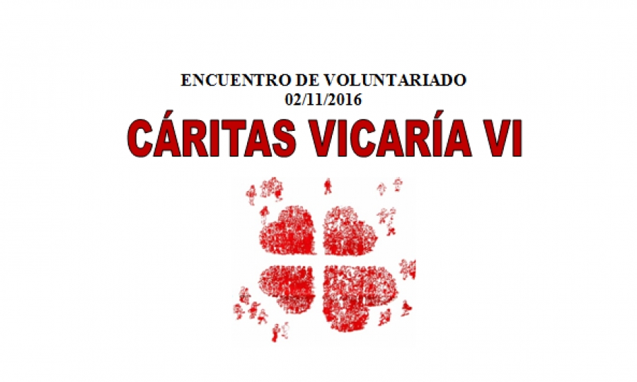 Encuentro de voluntariado de Caritas Vicaría VI