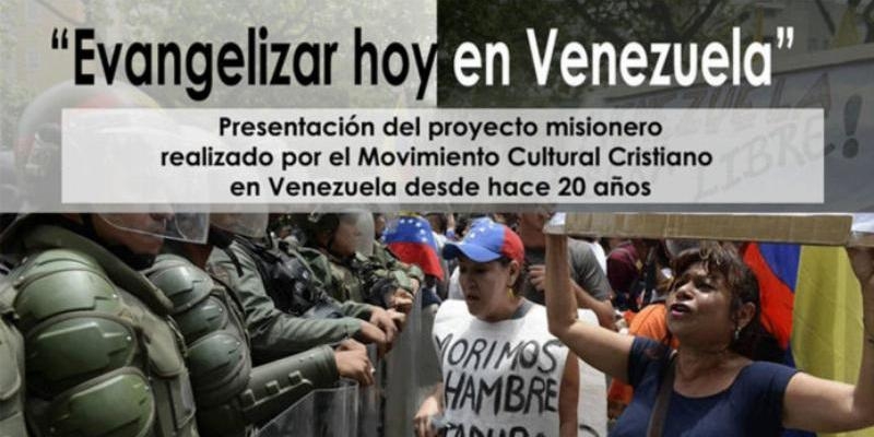 El Movimiento Cultural Cristiano presenta este s&aacute;bado su proyecto misionero en Venezuela