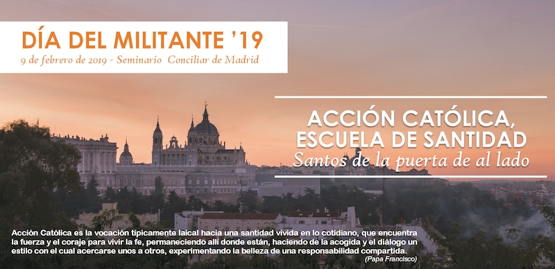 La santidad centra las actividades del D&iacute;a del Militante de Acci&oacute;n Cat&oacute;lica