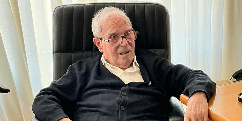 Vicente Vázquez, sacerdote de la diócesis de Madrid que acaba de cumplir 100 años: «Dios nos ha elegido, pero de verdad»