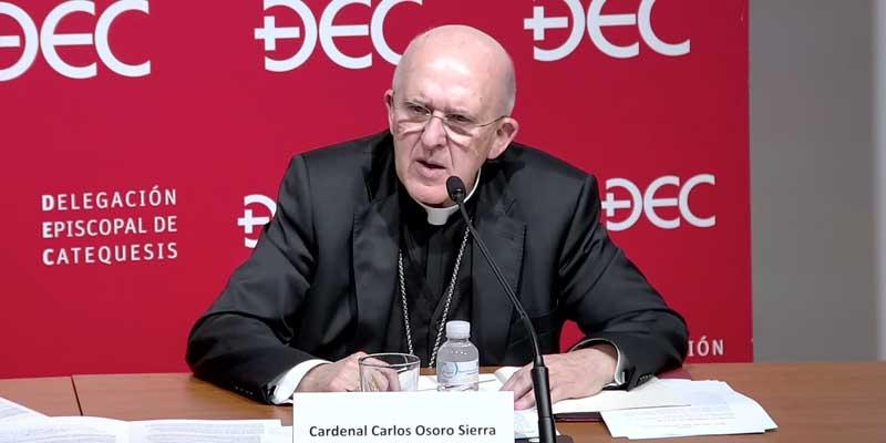 El cardenal Osoro clausura el VII Curso Anual de Catequistas: «Hoy no es fácil transmitir la fe, pero sí ser testigos del Señor»