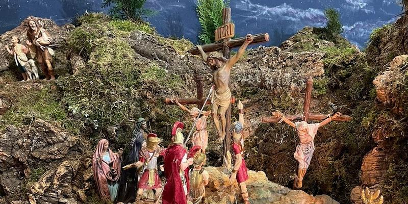 Dioramas en San Bonifacio para explicar la Pasión de Cristo
