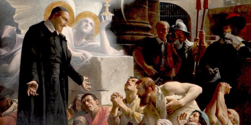 Monse&ntilde;or Jos&eacute; Cobo preside en la bas&iacute;lica de la Milagrosa una Misa solemne en honor a san Vicente de Pa&uacute;l