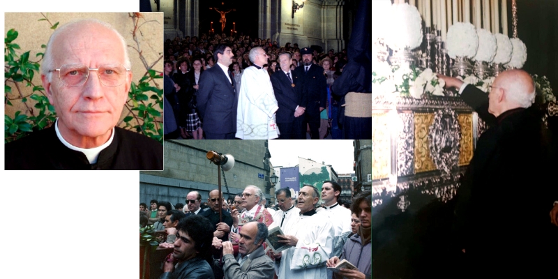 La basílica pontificia de San Miguel acoge una Misa funeral por monseñor José Antonio Galera de Echenique