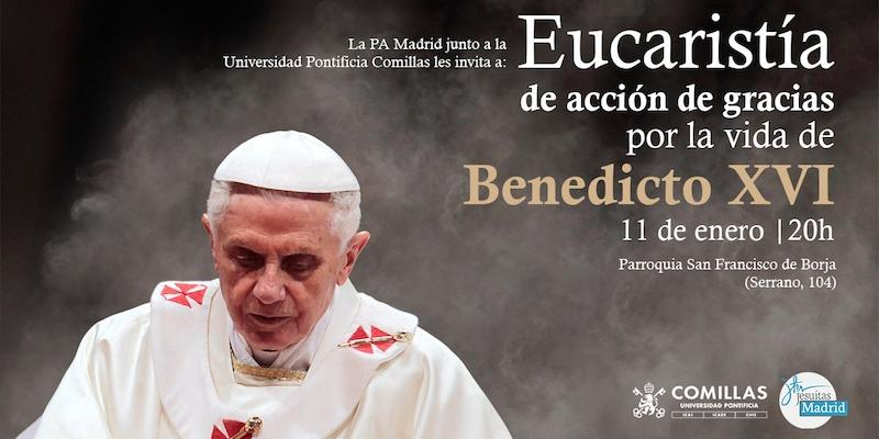 San Francisco de Borja acoge una Misa de acción de gracias por la vida de Benedicto XVI