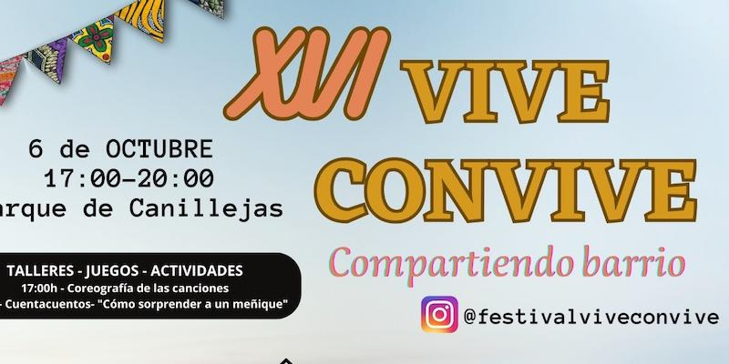 Cáritas Diocesana de Madrid se hace presente en el XVI Festival &#039;Vive Convive&#039; del distrito de San Blas-Canillejas