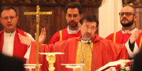 Monseñor José Cobo a los seminaristas: «Os veo como el futuro de la Iglesia en Madrid»
