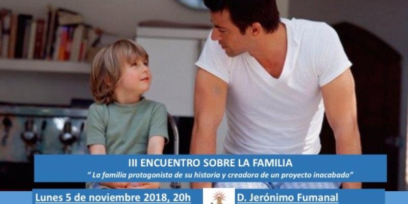 Jer&oacute;nimo Fumanal interviene en el III ciclo sobre la familia de Virgen del Cortijo