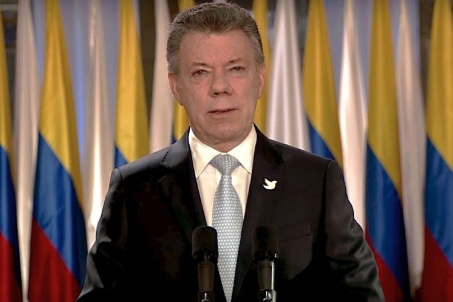 El Nobel de la Paz para el presidente de Colombia Juan Manuel Santos