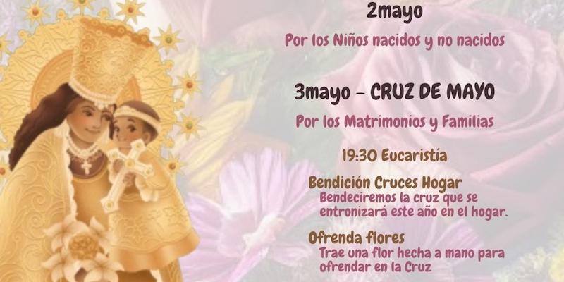 Nuestra Señora de los Desamparados y San Lucas organiza un triduo en honor a la Virgen