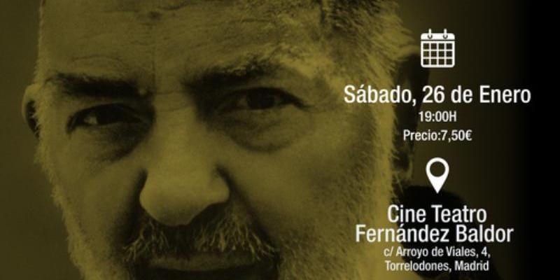 La película &#039;El misterio del padre Pío&#039; se proyecta en el teatro Fernández Baldor de Torrelodones