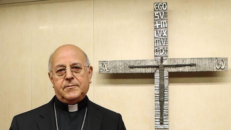El cardenal Ricardo Bl&aacute;zquez presenta la memoria anual de actividades de la Iglesia Cat&oacute;lica