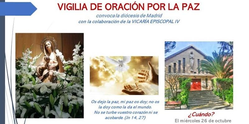 Nuestra Señora de la Misericordia acoge en octubre la vigilia diocesana por la paz en Ucrania y en el mundo