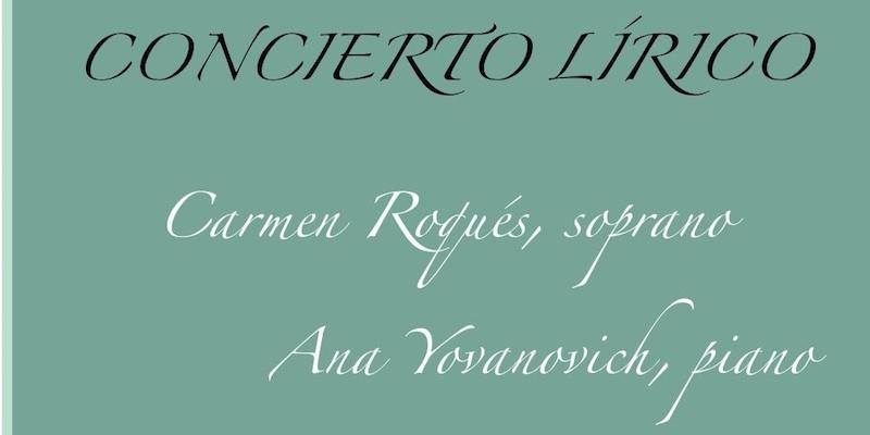 María Inmaculada y Santa Vicenta María ofrece un concierto lírico de la soprano Carmen Roqués