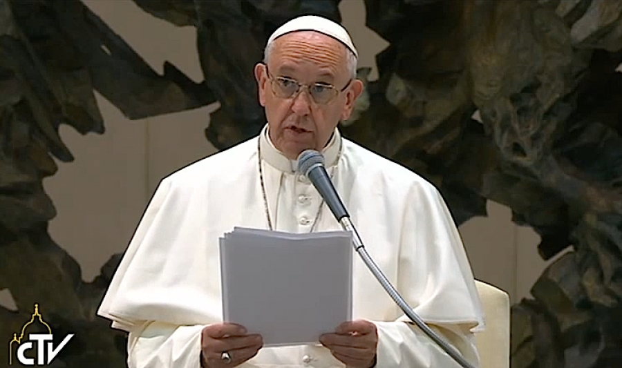 Francisco a la patronal italiana: &lsquo;El hombre, en el centro de cada empresa&rsquo;