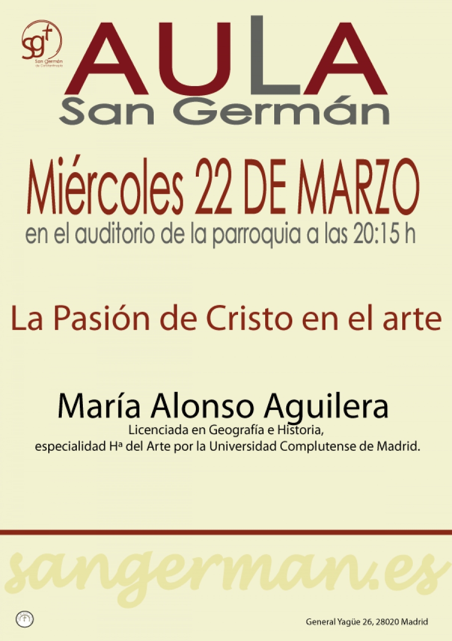 El Aula de San Germán estudia &#039;La Pasión de Cristo en el arte&#039;