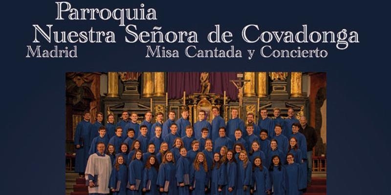 Notre Dame Liturgical Choir ofrece un concierto en Nuestra Señora de Covadonga
