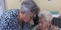 El taller de costura de la residencia “Fundación Santa Lucía” de Cáritas Madrid «favorece la autonomía y fomenta el envejecimiento activo»